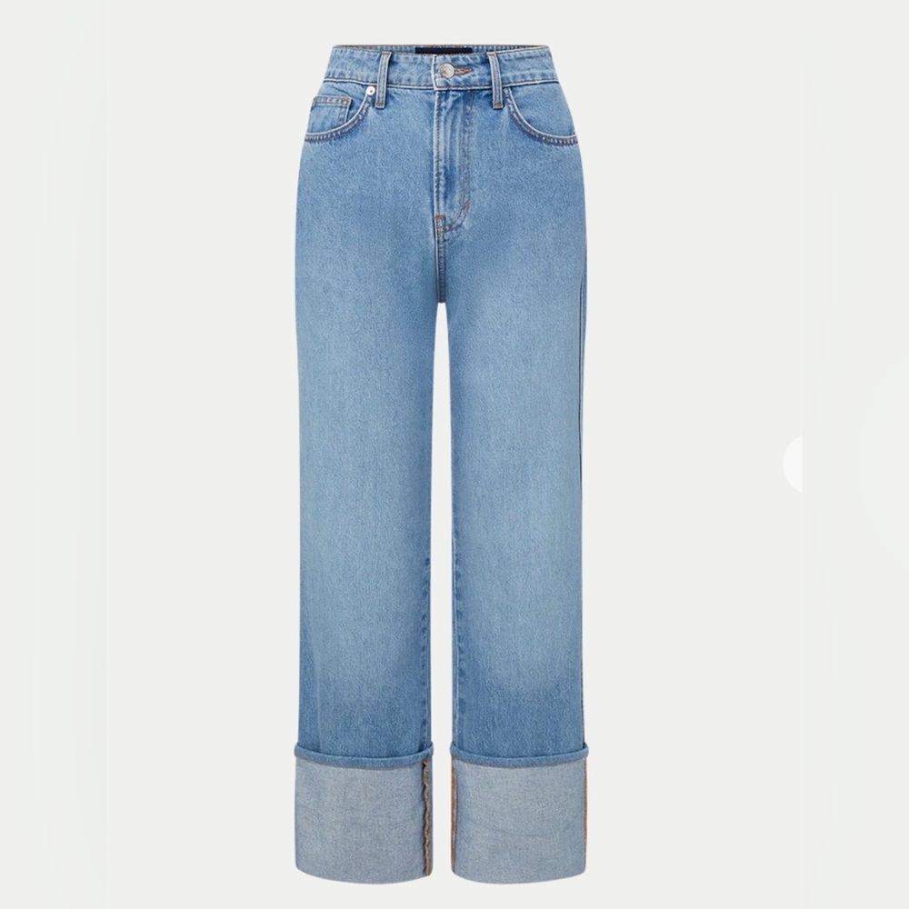 Veronica Beard Pale Stone Cropped Jeans NWOT 30